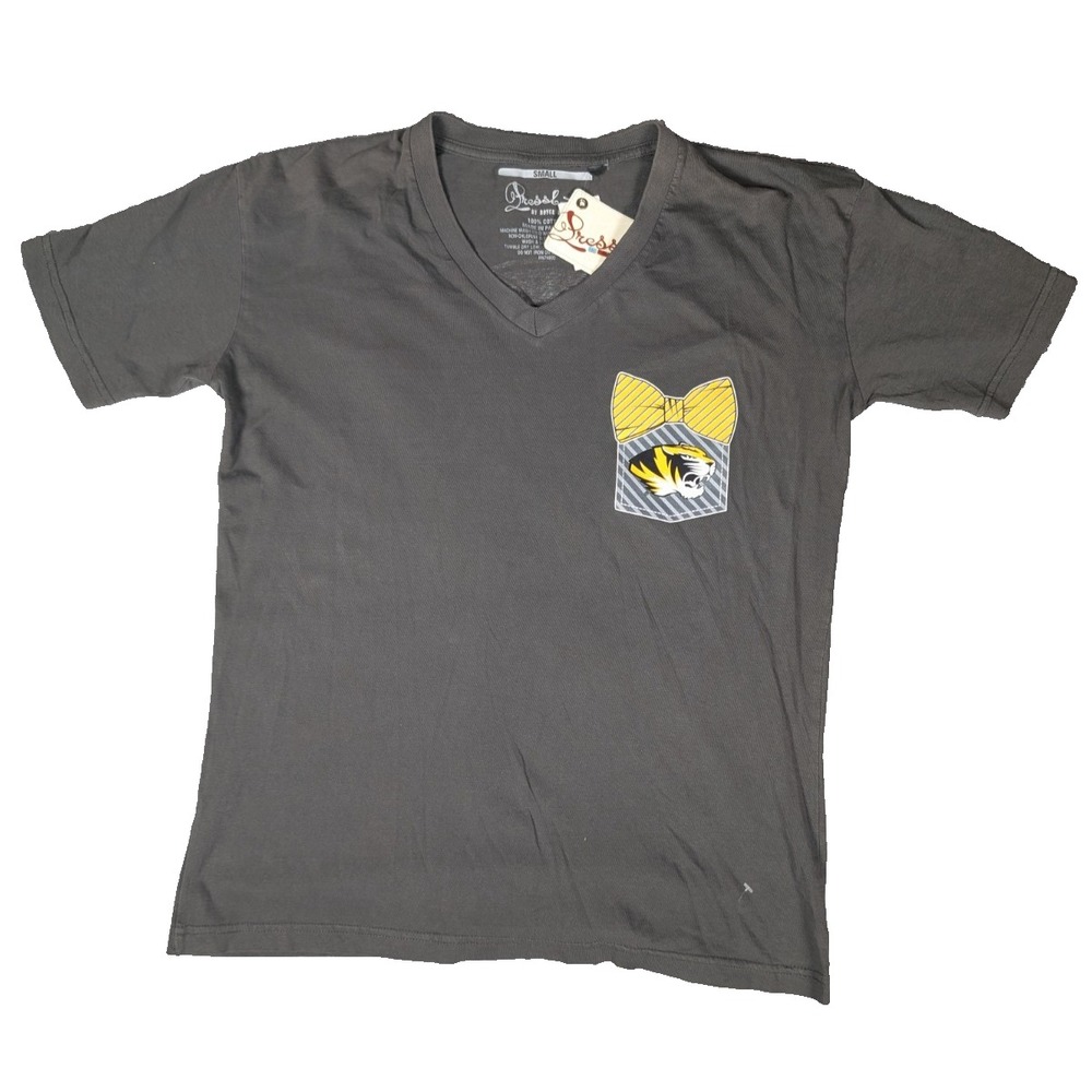 Mizzou Tigers | Pressbox | Black | Graphic Pocket Tee | S